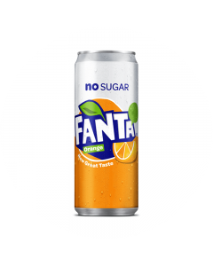 Fanta orange zero - sleekcan (24x33cl)