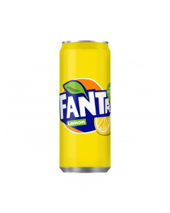 Fanta Lemon zero sleekcan (24x33cl)