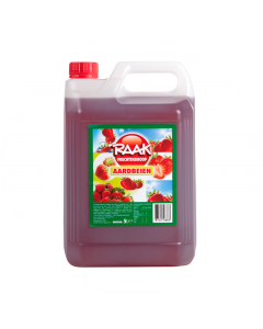 Raak siroop aardbei 5 liter