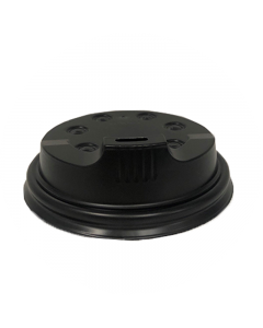 Deksel to go zwart kartonnen beker 230 CC