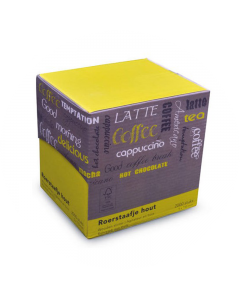 Roerstaafjes hout dispenser Limetta