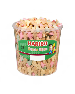 Haribo zoute rijen silo
