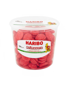 Haribo aardbeien schuim silo