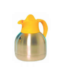 Thermoskan RVS 1 liter gele dop